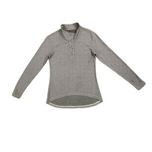 Merrell Indira Snap High Low Activewear Athleisure Diamond Pullover Size Medium